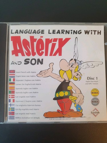 Asterix and son language - and,