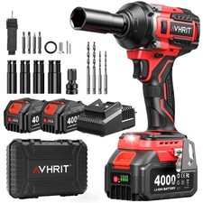 Akku Schlagschrauber 700 Nm 2x4Ah Lithium 5 Stecknüsse