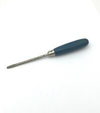SCREWDRIVER WOOD HANDLE BLUE OLDTIMER VINTAGE FIRST AID KIT TOOL WERKZEUG OLD