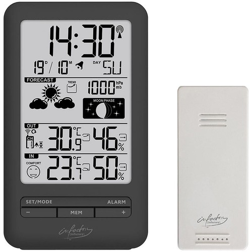 Infactory funk wetterstation - infactory, funk-wetterstation