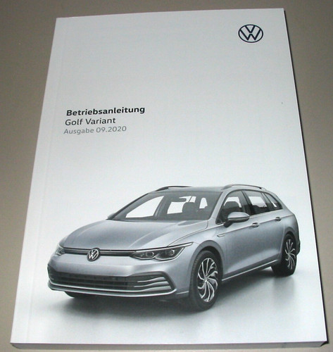 Betriebsanleitung golf viii - betriebsanleitung, vw