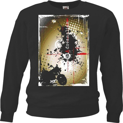 Sweatshirt skull vintage - sweatshirt,