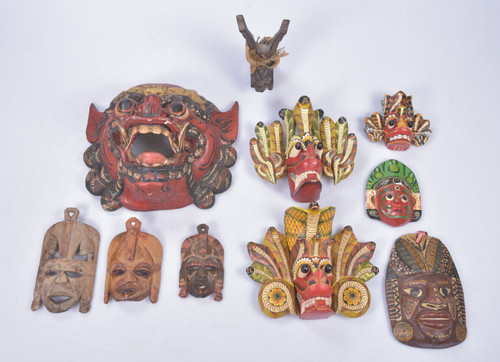 10x maske dekomaske deko - dekomaske, holz