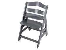 hauck »Aylo+« Hochstuhl mit Vorderbügel 5-Punkt Gurt/Schrittgurt grau - B-Ware