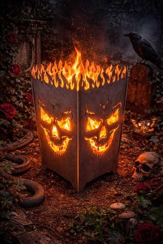 Feuerkorb totenkopf skull - totenkopf,