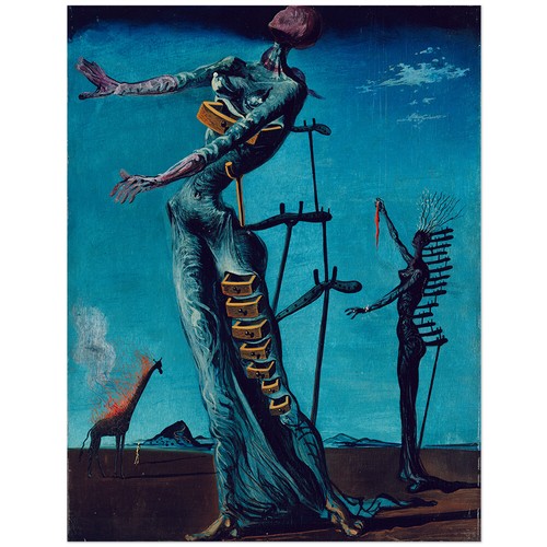 Salvador dali die brennende - salvador,