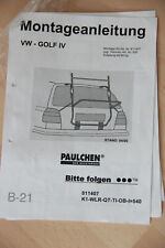 Fahrradträger Gepäckträger Golf 4 IV Paulchen B-21