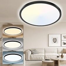 LED Deckenleuchte 24W IP54 Ultra Dünn Flach Rund Modern Badezimmer Deckenlampe