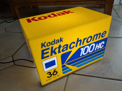 Kodak ektachrome lampe - kodak, vintage