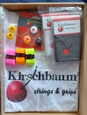 Kirschbaum 3x Griffband + 5x Dämpfer + 2x Schweißband + + 1x T-Shirt S/M
