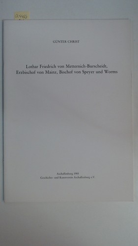 Lothar friedrich von - lothar,