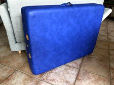 Clap Tzu, transportable Massageliege, mit Transporttasche, blau