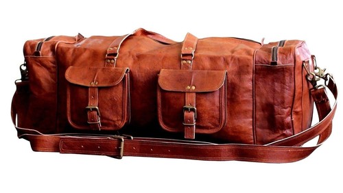 Braun leder seesack - leder, xx