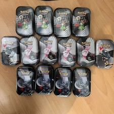 Pokemon Schwarze Blitze/Weiße Flammen 14 Mini Tins Deutsch Neu OVP
