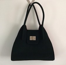 Handtasche gefilzt Grün Handarbeit Hoher Neupreis 