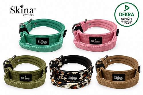 Skina hundehalsband mit griff - skina,