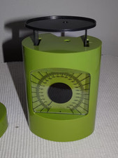 alte Briefwaage Kunststoff grün, Vintage ca. 70iger Jahr