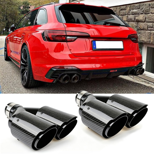 Carbon endrohre - 2x,