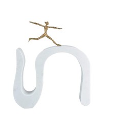 Dekofigur - Gold auf Marmor -