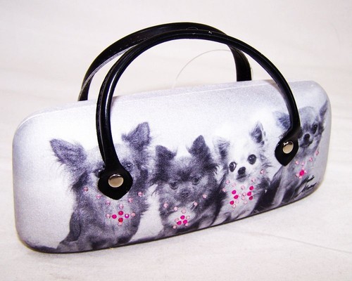 Brillenetui chihuahua hunde - brillenetui,