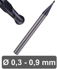 VHM Micro Radiusfräser 2