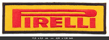 PIRELLI Aufnäher Patch Auto Motorrad Reifen Formel 1 F1 Motorsport Rennsport v1