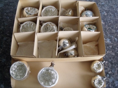 Baumschmuck älterer karton - ,älterer,