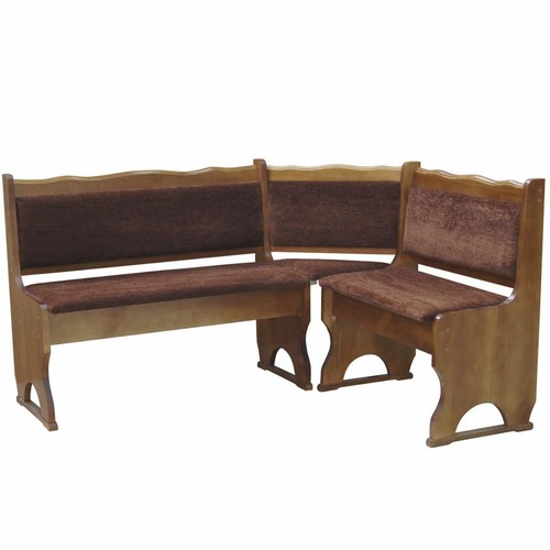 Polster eckbank kiefer holz - eckbank,