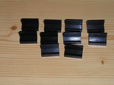 Lego 10 x Bank Winkel Panel 1x2x1 4865 schwarz 6286 10219 6098 6091 6088 10188 
