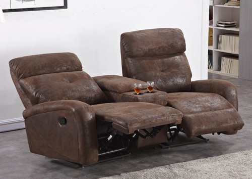 Relaxsofa mikrofaser sitzer - relaxsofa,