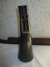 sehr schöne kleine schmale Vase, Keramik, Handarbeit, besondere Form