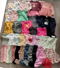 Kleidung Set 37-teile Gr. 122 128 - Shirt Hose Kleid Jeans Leggins H&M Topolino