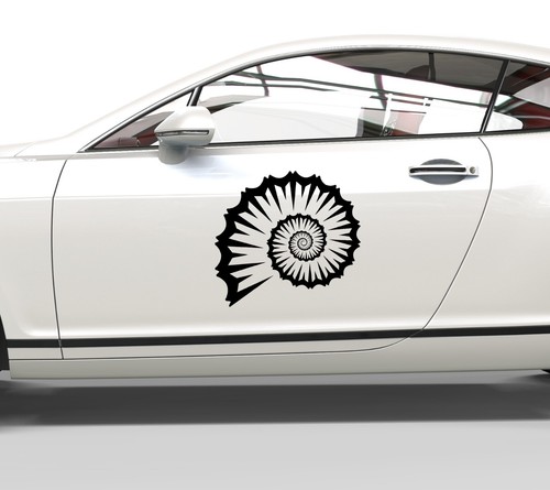 Autoaufkleber muschel - autoaufkleber,