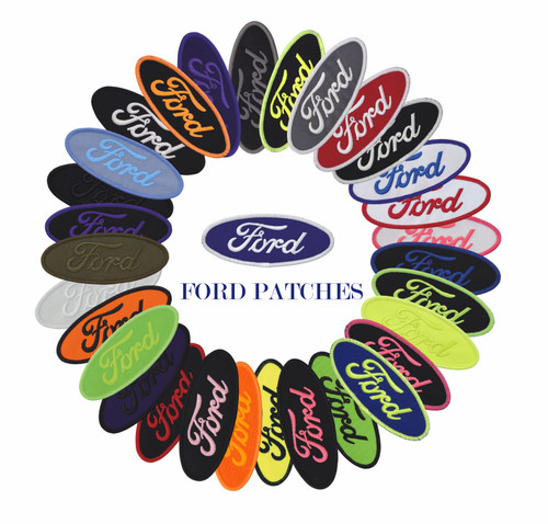 Ford gesticktes patch - ford, 4,7"