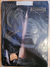 Wolford Satin Opaque Strumpfhose Gr. S Off White  40 den Satinglanz Neu