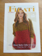 Handarbeitsheft Filati Pulli about Berlin CHilly & Silkhair Strickanleitung