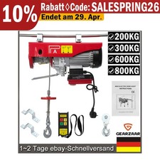 Elektrische seilhebezug - elektrische,