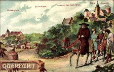 Künstler Ak Querfurt im