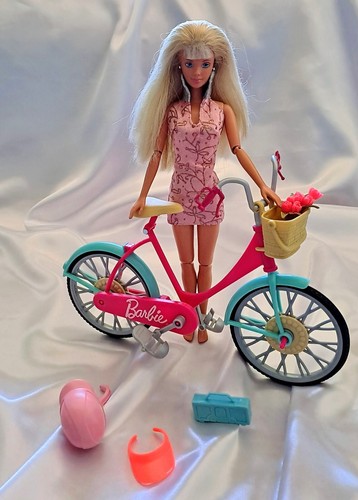 Barbie mit gelenken fahrrad - &,
