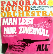 7" 1967 OST VG+++ ! PANORAMA SOUND ORCHESTRA Ack Van Rooyen Man lebt nur zweimal