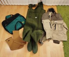 ANGELBEKLEIDUNG KOMPLETTSET:  WATJACKE+WATHOSE+NEOPRENSOCKEN  mit Tasche