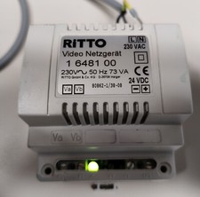 Ritto Video Netzgerät 1 6481 00 24V/73VA geprüft 1648100