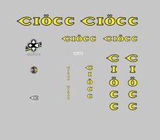 Ciocc Fahrrad Aufkleber, Transfers, Aufkleber Nr. 12