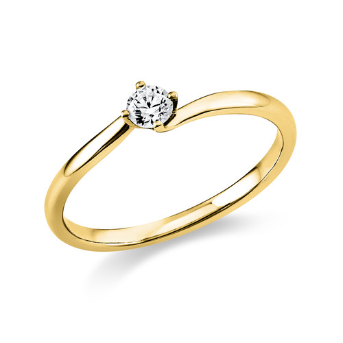 Ring verlobungsring gelbgold - ring,