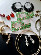 Ohrringe Konvolut Modeschmuck