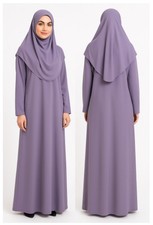 Lila L :Gebetskleidung Schleier Kleid Muslimische Burka Khimar Islamische