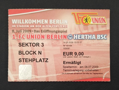 Ticket eröffnungsspiel - ticket,