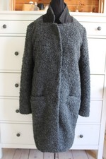 Boucle Jacke ESPRIT grau NEU Gr. M mit Wolle