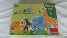 Goula 53426 XXL Puzzle Dschungel 16 Teile 2 + bodenpuzzle