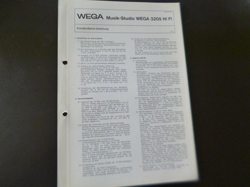 Original service manual - original,